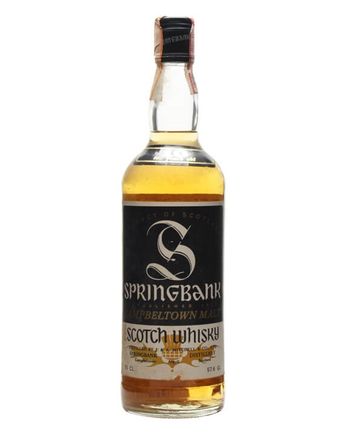 Springbank 10 ans Bottled 1980s 75cl