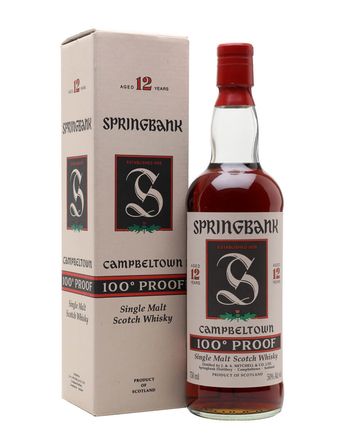 Springbank 12 ans 100 Proof Bottled 1990s 75cl