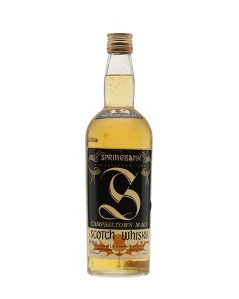 Springbank 12 ans Bottled 1970s