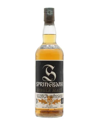 Springbank 12 ans Bottled 1980s