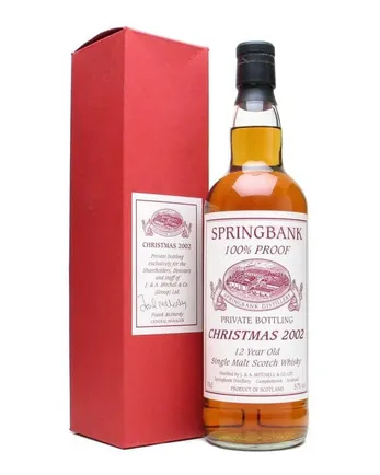 Springbank 12 ans Christmas 2002