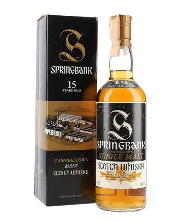 Springbank 15 ans Bottled 1980s