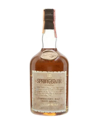 Springbank 15 ans Bottled 1980s 75cl