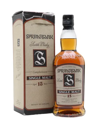 Springbank 15 ans Old Presentation