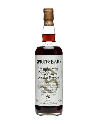 Springbank 1962 29 ans Sherry Cask