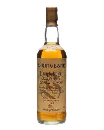 Springbank 1965 29 ans