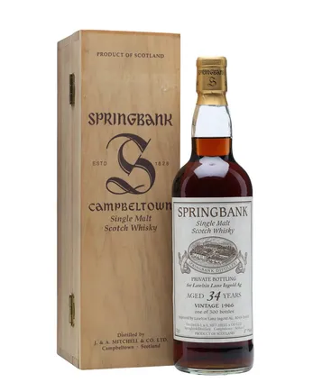 Springbank 1966 34 ans