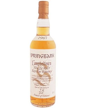 Springbank 1967 28 ans White Label