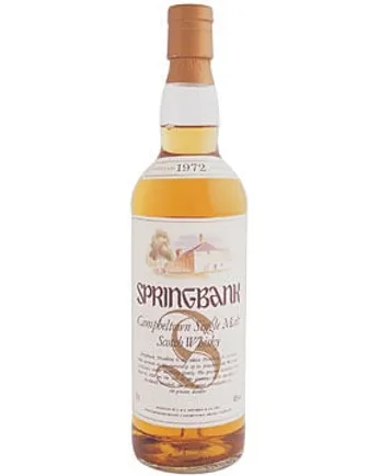 Springbank 1972 31 ans