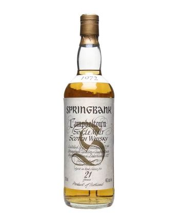 Springbank 1972 21 ans