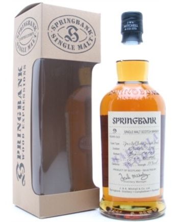 Springbank 1996 9 ans Marsala Wood