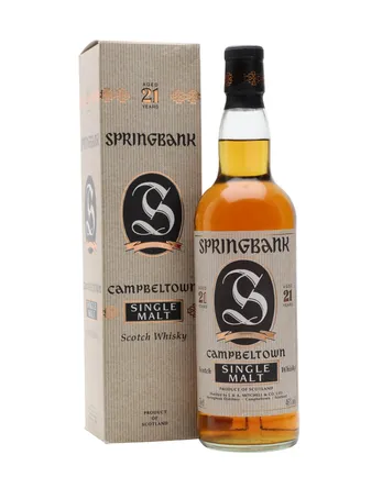 Springbank 21 ans Bottled 1990s