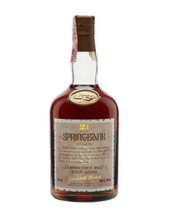 Springbank 21 ans 75cl