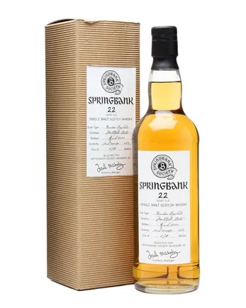Springbank 22 ans Committee Bottling