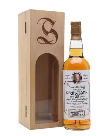 Springbank 25 ans Frank McHardy Bottling