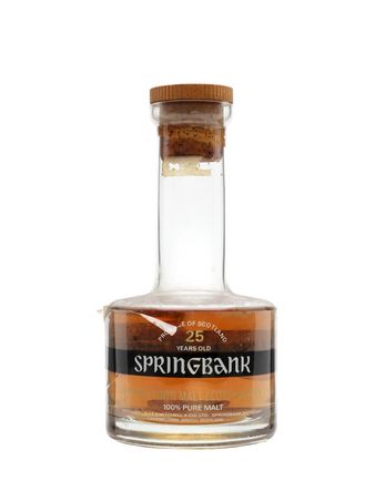 Springbank 25 ans 1970s Decanter