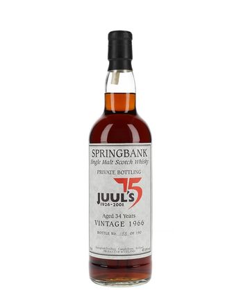 Springbank Juul's 75 34 ans