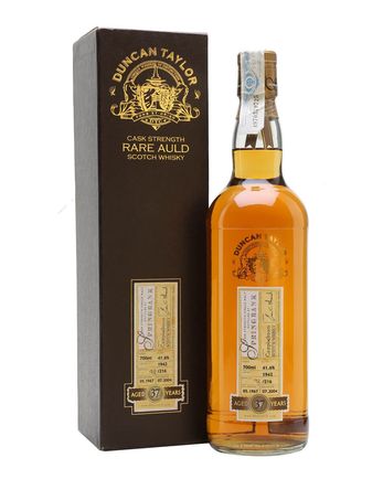 Springbank 1967 37 ans Duncan Taylor