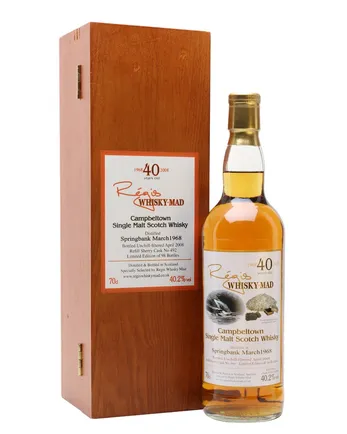 Springbank 1968 40 ans Regis Whisky Mad