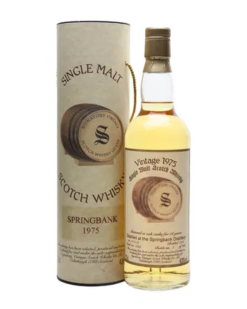 Springbank 1975 18 ans Signatory