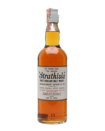 Strathisla 15 ans 70 Proof Bottled 1970s Gordon & Macphail