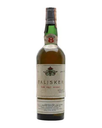 Talisker 8 ans Bottled 1960s