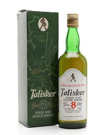 Talisker 8 ans Bottled 1980s