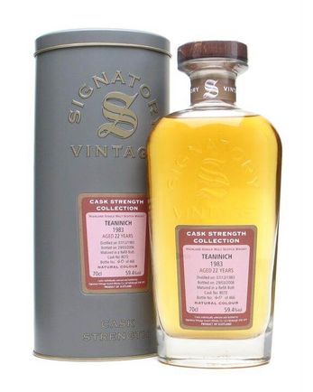 Teaninich 1983 22 ans Cask # 8072 Signatory Cask Strength Collection