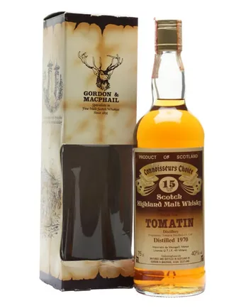Tomatin 1970 15 ans Connoisseurs Choice Gordon & Macphail