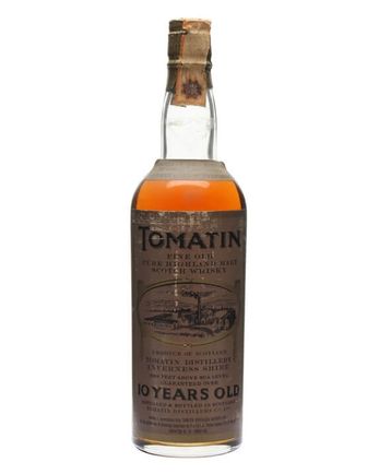 Tomatin 10 ans Bottled 1970s