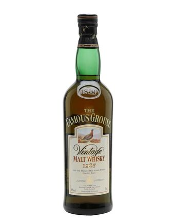 Famous Grouse Vintage 1987 12 ans