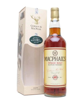 Macphail's 40 ans Gordon & Macphail