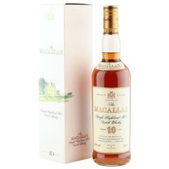 Macallan 10 Year Old, Nineties Bottling with Box